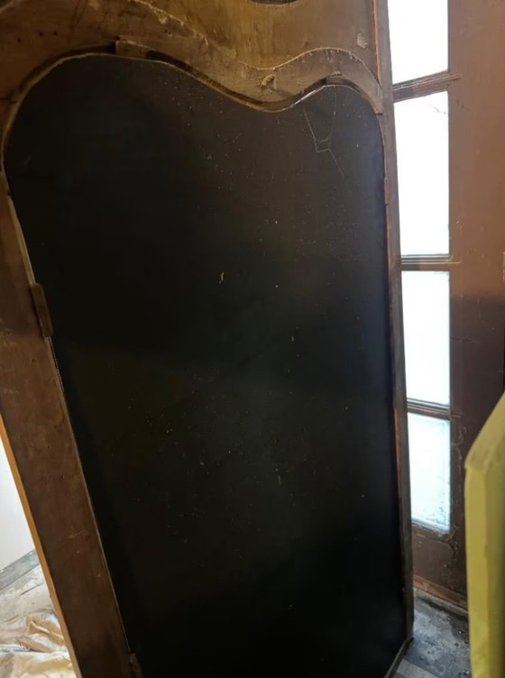 Image 1 of Large Antique Louis XV Mirror  Gilded Rococo