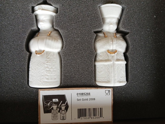Image 1 of Lladro Privilege Gold Peper en Zout stel