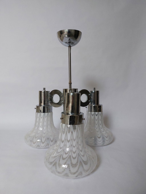Lampada da soffitto in stile Space Age di metà secolo
