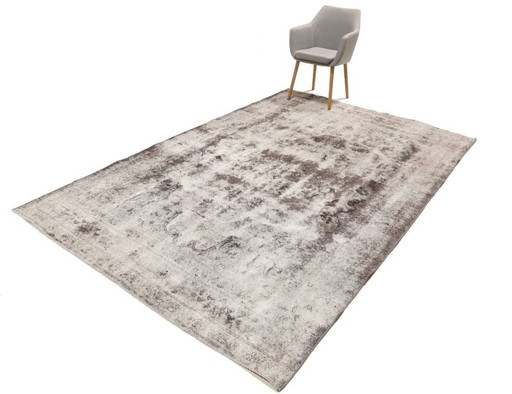 Hand-knotted vintage art rug 178x290