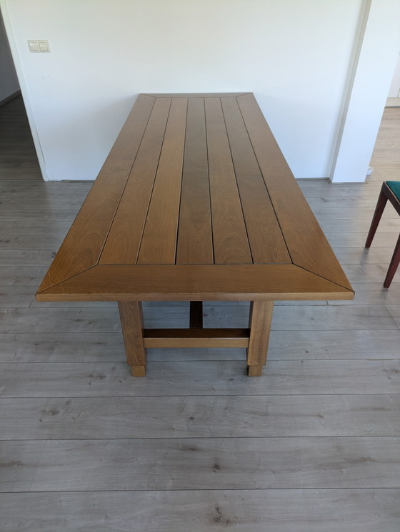 Original Jan Des Bouvrie Dining Table Gelderland Cherry Wood - XL 250cm (photo 2 of 6)
