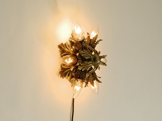 Image 1 of Magnifiques lampes de plafond ou appliques italiennes des années 1960, de la marque Banci Firenze, Italie.