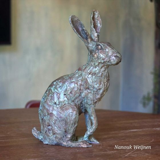 Bronze Sculpture Hare – Nanouk Weijnen (photo 4 of 5)