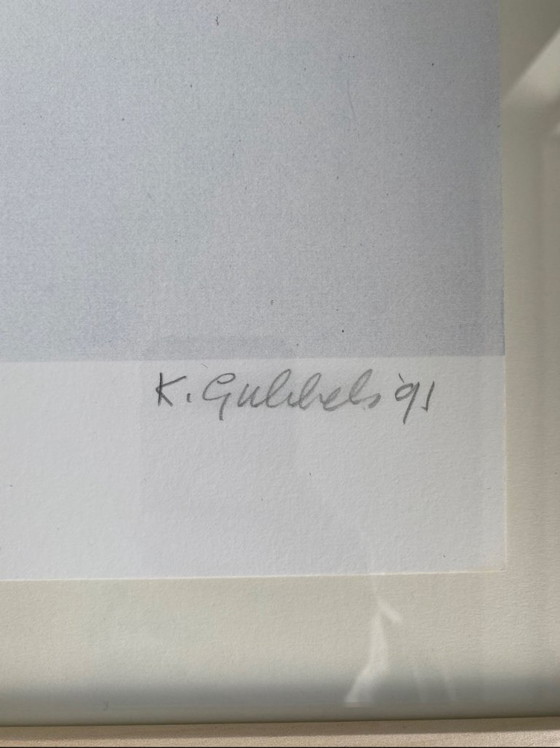 Image 1 of Klaas Gubbels - Jarra azul