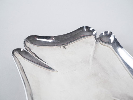 Image 1 of Plateau en métal, design italien, années 1970, fabriqué par Cassetti