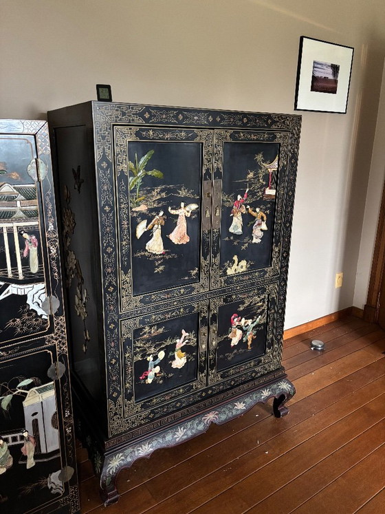 Wandschrank, Kristall, Holz (photo 9 of 9)