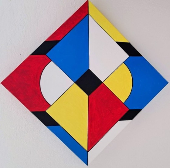 Image 1 of Enzo SAN MARCO - War Plane Mondrian