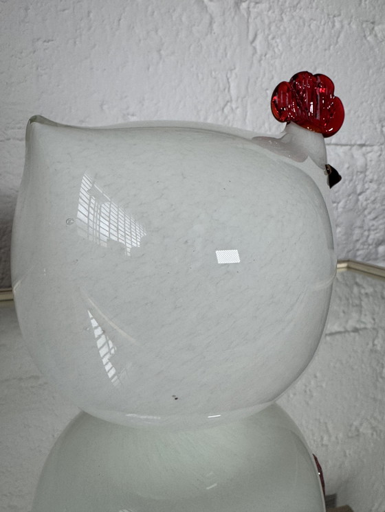 Image 1 of Gallina in vetro soffiato Villeroy e Boch