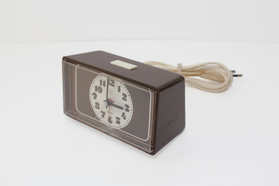 Image 1 of Sveglia retrò - Design dell'era spaziale - Vintage HEMA EK-123