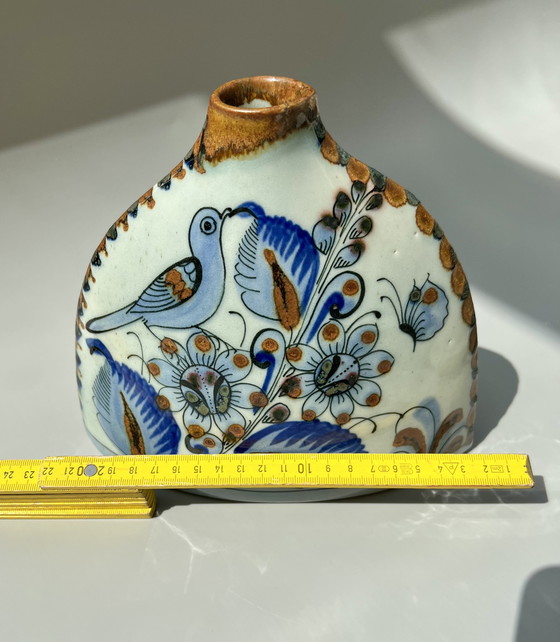 Image 1 of Vaso in ceramica "El Palomar" - Pezzo dipinto a mano
