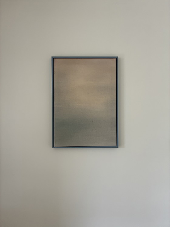 Image 1 of Oeuvre d'art abstraite et moderne à la peinture acrylique