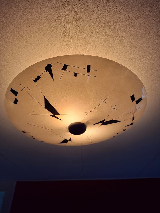 Image 1 of Lampada a sospensione/plafoniera dal design vintage (Zukov)
