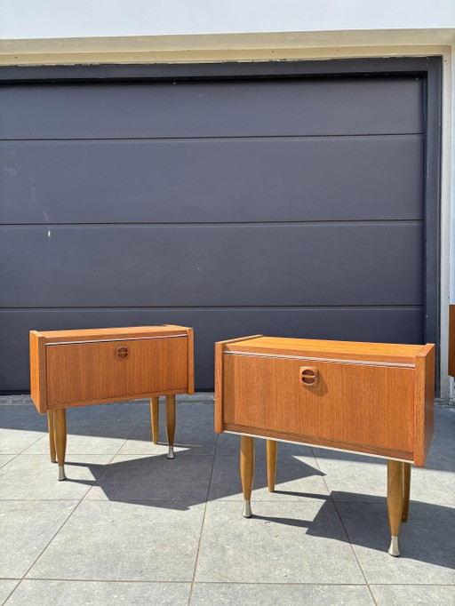 Scandinavian teak set - 1970s