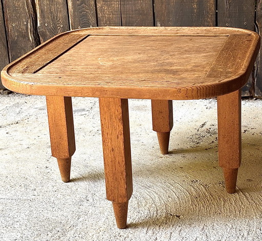 Coffee Table in Oak by Guillerme & Chambron