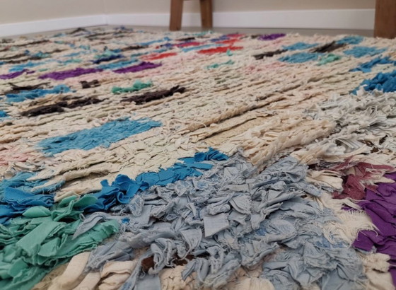 Image 1 of Boucherouite loper / vloerkleed 200x96cm