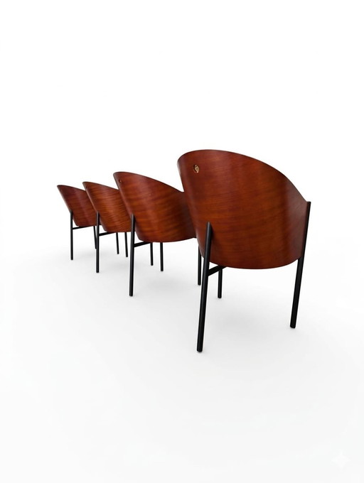4 sillas Costes de Philippe Starck