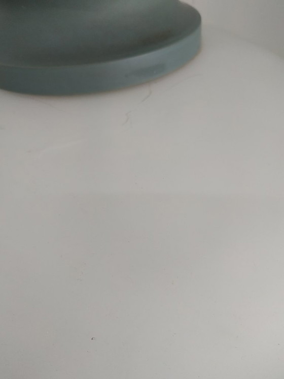 Image 1 of Schitterende Retro/vintage (elektrische)  mushroom 'olielamp' plafondlamp met 2 lichtbronnen 