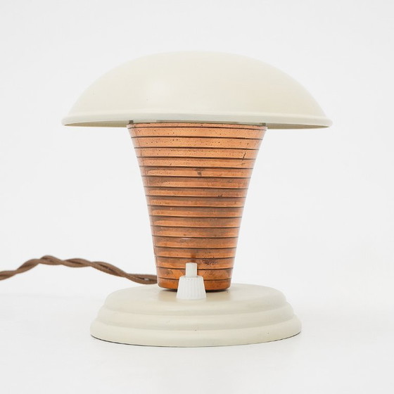 Image 1 of Bedside lamp with adjustable lampshade, 1930s