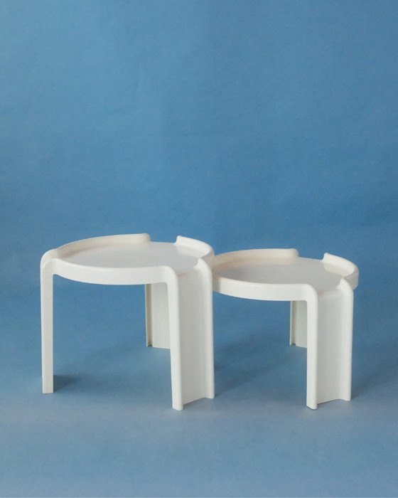 Image 1 of Tavolini impilabili - Giotto Stoppino - Kartell