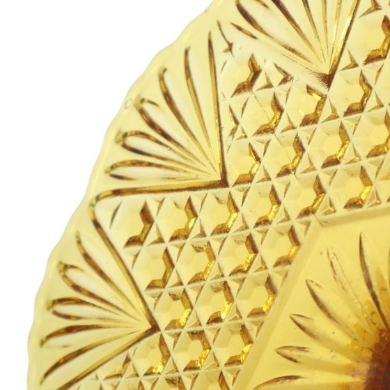 Image 1 of Bandeja de ámbar Art Déco para tartas