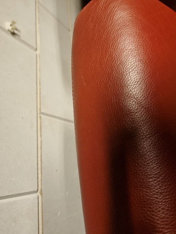 Image 1 of 2x Designer-Sessel Leder/Chrom