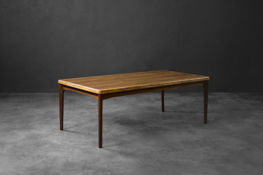 Vintage Mid Century Danish Modern Teak Couchtisch von Henning Kjærnulf für Vejle Møbelfabrik, 1960er Jahre