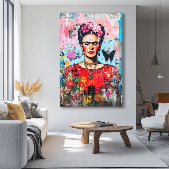 Frida's Bold - Digital Artist Painting on Canvas – Paintings & Drawings (photo 5 of 15)
