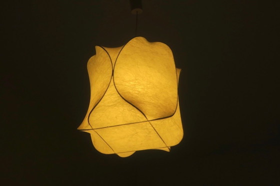 Image 1 of Achille Castiglioni Cocoon hanglamp, Italië, jaren 1960