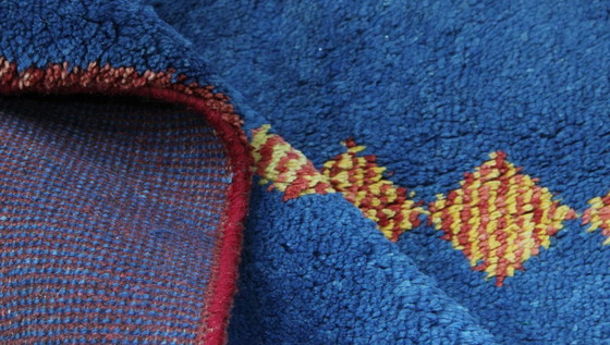 Image 1 of Original Perserteppich Gabbeh Ghashghai Orientteppich 193 cm x 153 cm Alt Natur