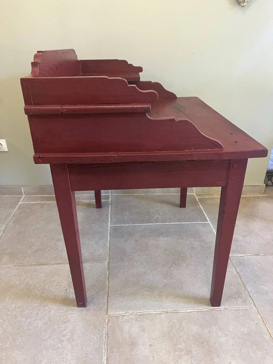Escritorio antiguo de roble con niveles – Wood (photo 13 of 19)
