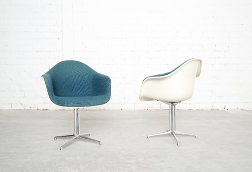 Paar DAL La Fonda Fiberglas Chair von Charles & Ray Eames für Vitra