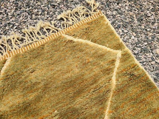 Grande tappeto Mrirt marocchino ocra e senape 350x300 cm – motivo a rombi – Tappeti, Lana, Cotone, Bohemian (photo 8 of 14)