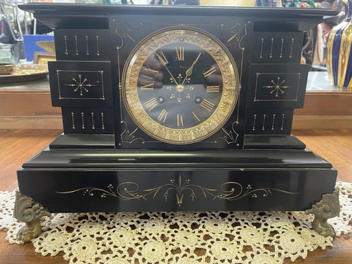 Victorian Fireplace Clock