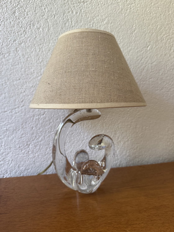 Image 1 of Small Crystal Lamp Schneider 50's