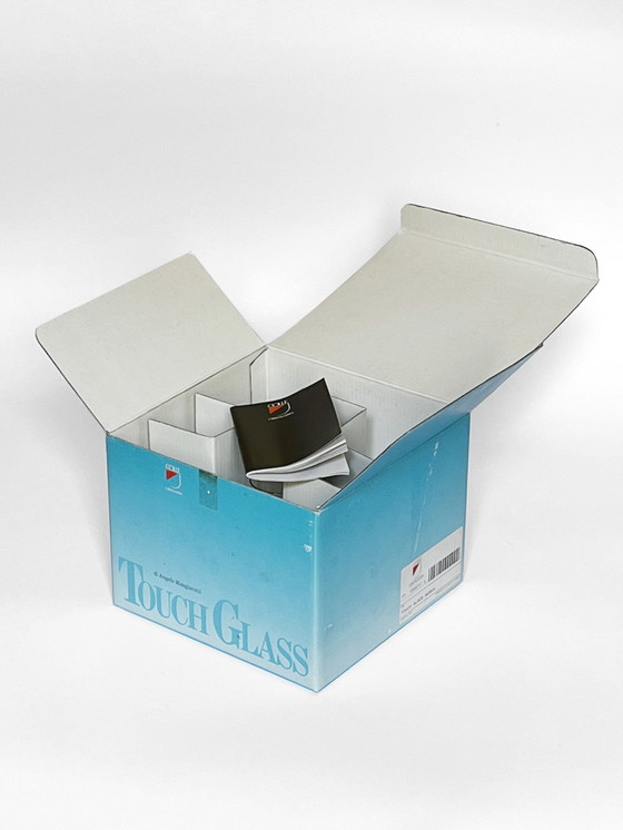 Image 1 of 6 Shot Glasses Angelo Mangiarotti for Cristalleria Colle 1991