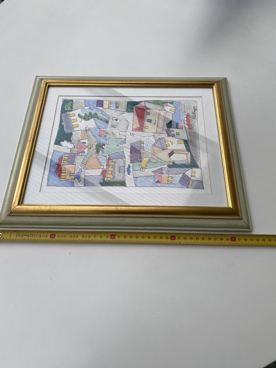 Image 1 of Un dipinto unico e originale di Paul Fickinger