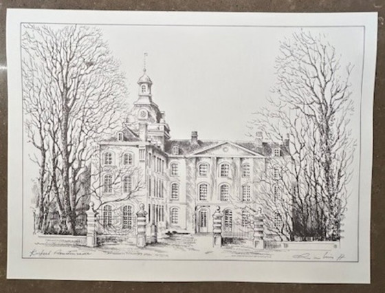 Image 1 of Kastelen in Limburg - Pentekeningen van Ru de Vries