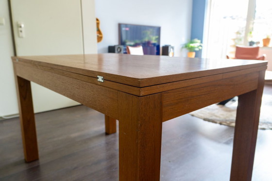 Image 1 of Teak-Esstisch mit Ausziehplatte