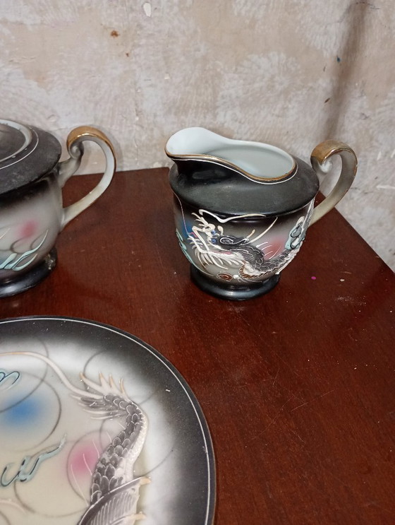 Image 1 of Juego de café y té japonés Satsuma