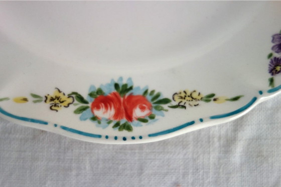 6 piatti da dessert vintage decorati a mano di Villeroy & Boch – Stoviglie, Ceramic (photo 8 of 10)