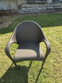 Dedon garden set - Tango series. 1 table with 6 matching chairs