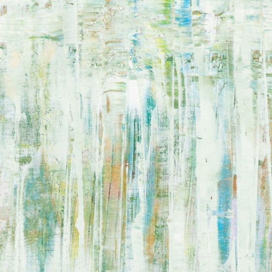 Image 1 of Helen Nieuwendijk (1946) - Structuur van een lichte macht - 2012 - Acryl op paneel - 50 x 50 cm