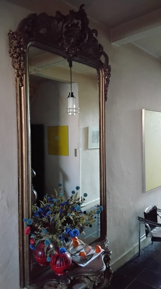 Image 1 of Lampada a sospensione vintage Gispen e vetrina dal design vintage