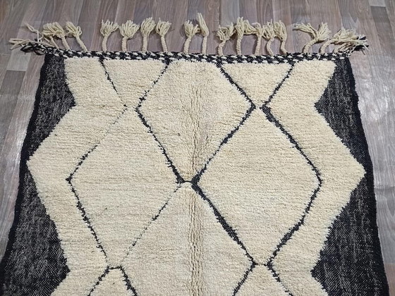 Image 1 of Tapis Berbère Traditionnelle Tissé Main Traditionnelle 1,5/2,5 m