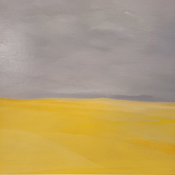 Image 1 of “Castiliaans landschap”, Félix Antonio González, 1980 - Valladolid, Spanje