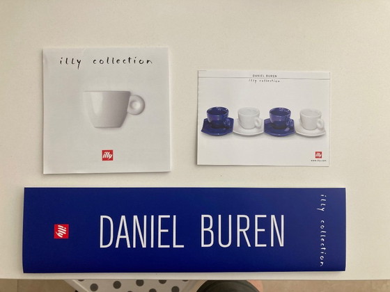 Image 1 of Collection d'art Illy 2004 Daniel Buren Blu