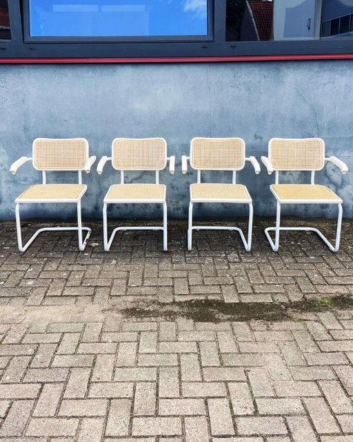 Sedie da pranzo Thonet vintage con seduta in fettuccia (2, 4, 6 o 8 pezzi)