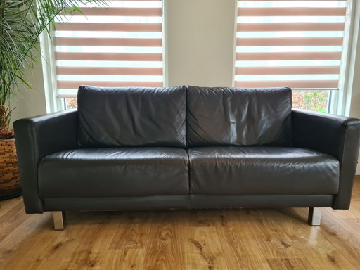 Montel 2,5-Sitzer Ledersofa