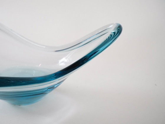 Image 1 of Glazen schaal, Deens ontwerp, jaren 60, fabrikant: Holmegaard