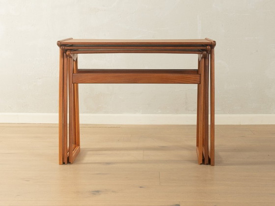 Image 1 of 1960s Stacking Tables, Denmark, Vintage